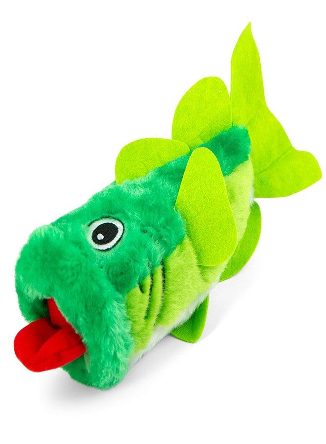 Jeffers Pet Big Mouth Bass Dog Toy, 9" – Plush Fish Toy for Dogs, Chew, Fetch, Toss, Snuggle, Interactive Play, Funny, Stocking Stuffer, Squeaky, Cute, Soft, Durable, Indoor, Outdoor - Image 1