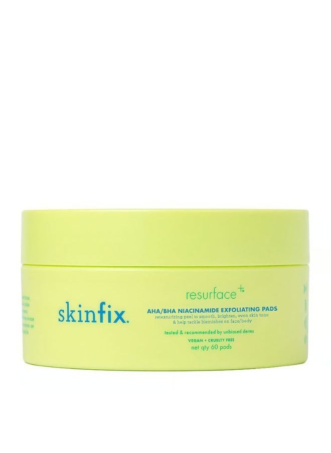Skinfix - AHA/BHA Niacinamide Exfoliating Pads 60 pads - Image 1