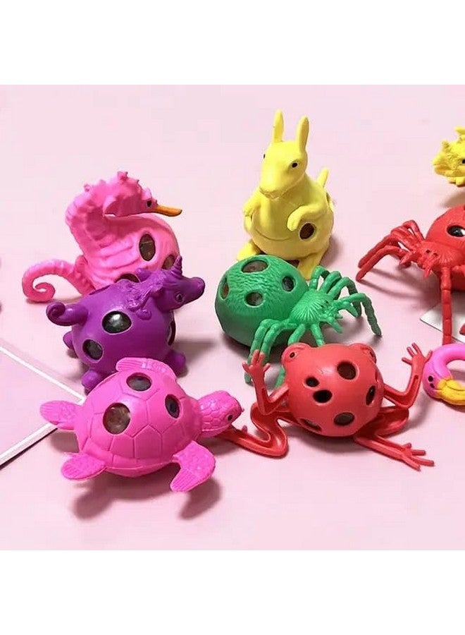 Chocozone Pack Of 5 Squishy Toy Squeeze Animal Toys Stress Ball Toys For Kids Toys For 3 Years Old Stress Toys For Adults ( Random Designs) - Image 3