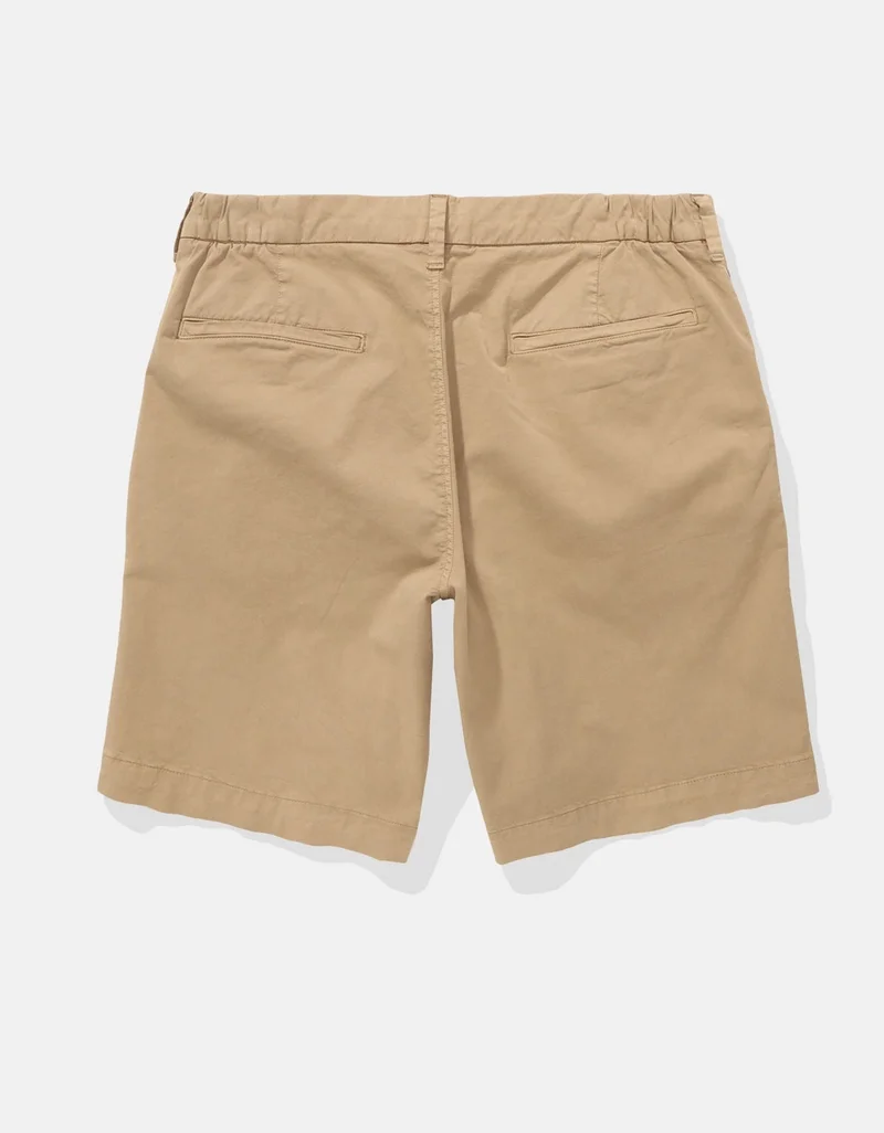 American Eagle  AE Flex 9" Khaki Short for Men | Best Price UAE