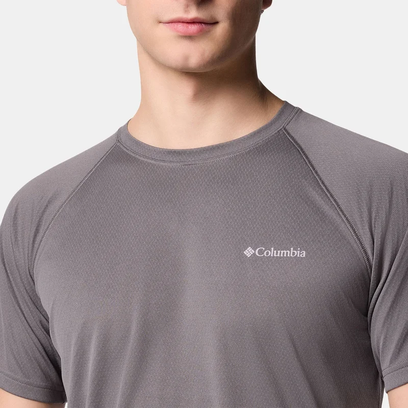 Columbia Grey Men's Alpine Chill Pro T-Shirt for Men | Best Price UAE