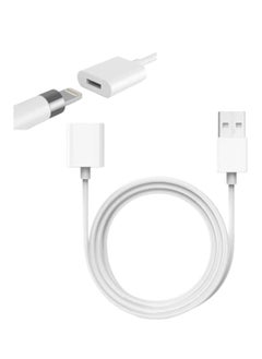 iPencil Charging Adapter, Compatible with Apple Pencil 1st Generation, 1FT iPencil Accessories for Apple 1 Pen Gen USB A to Ligntning Female Connector, White - pzsku/Z185235E419FCE02EF1FEZ/45/_/1730911072/feef762f-9619-45c8-b953-47bf1d81deb0