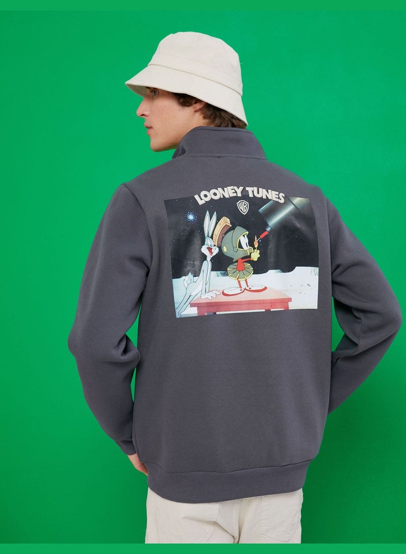 KOTON Looney Tunes Sweatshirt Licensed Printed  - Image 4