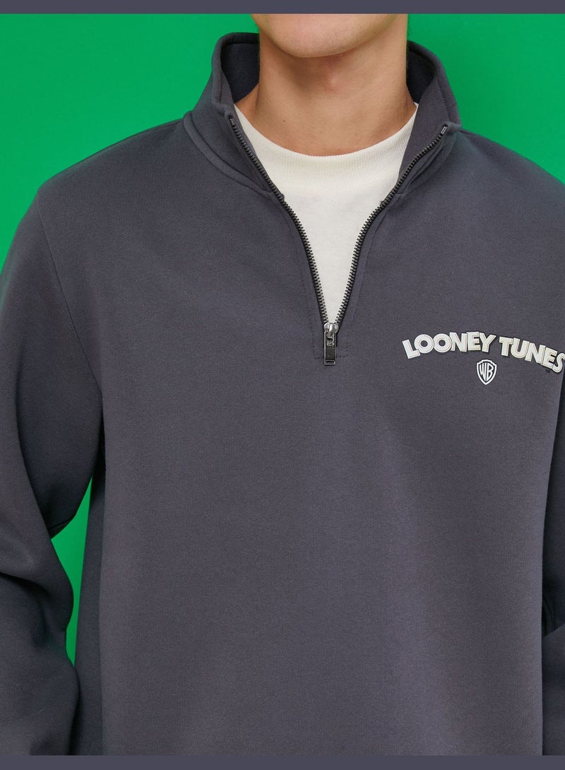 KOTON Looney Tunes Sweatshirt Licensed Printed  - Image 5
