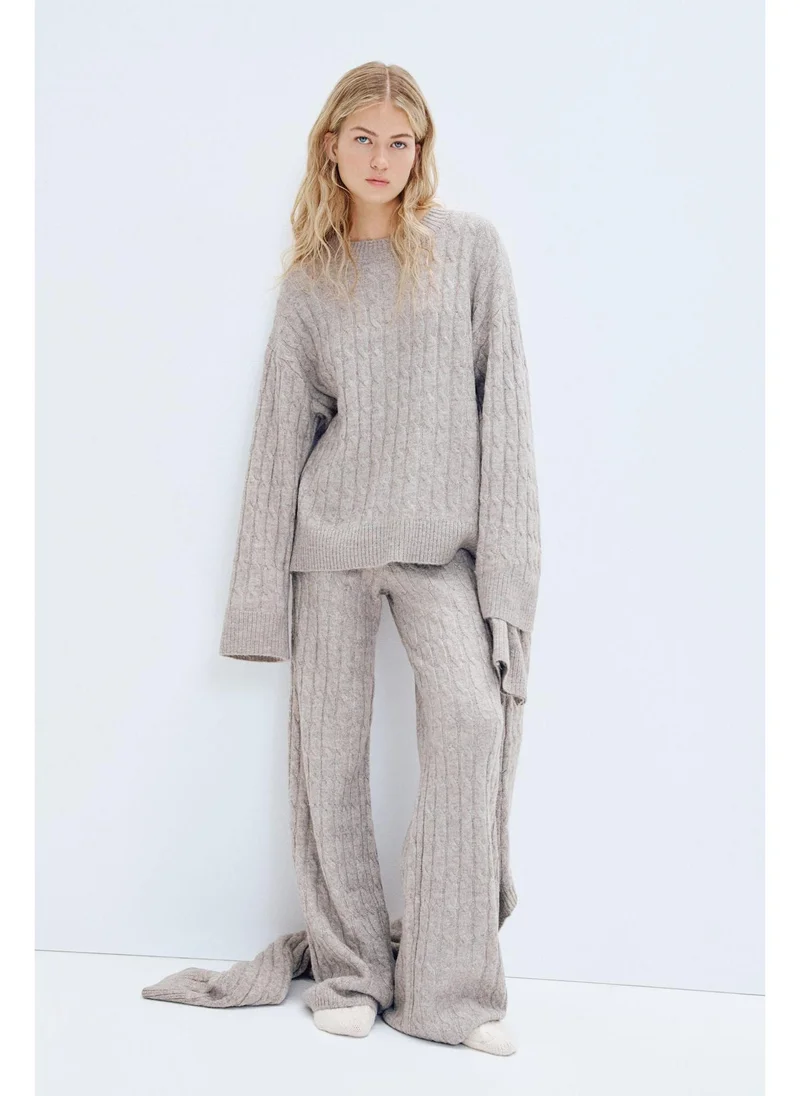 اتش اند ام Cable-knit jumper