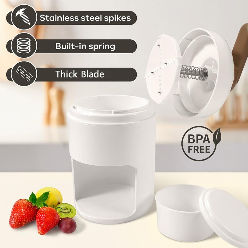 MENOVAS Ice Shaver Machine Manual Ice Gola Maker Ice Crusher with Sharp Blades Snow Grinder Ice Gola Slush Machine Multi Color - Image 3