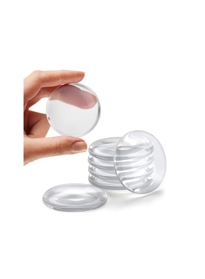 KNP KNP Self-Adhesive Rubber Bumper (White, 6 Pcs) is designed to protect surfaces from scratches, reduce noise, and prevent slipping. - Image 1