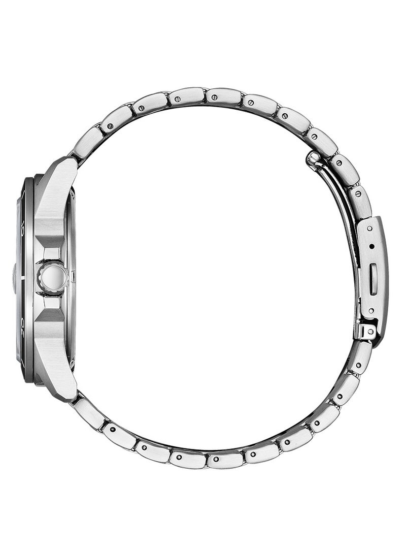 CITIZEN Eco-Drive Analog Stainless Steel Men's Watch AW1816-89L - Image 2