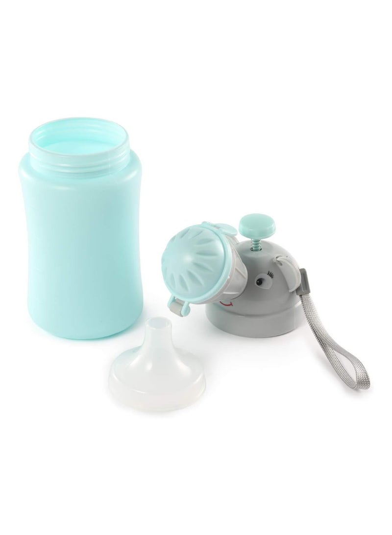 كيلا مبولة محمولة للأطفال في السيارة، مبولة محمولة للذكور والإناث، وعاء ليلي محمول، مناسبة لرحلات التخييم وتدريب الأطفال على استخدام المرحاض، لون أزرق - Image 4