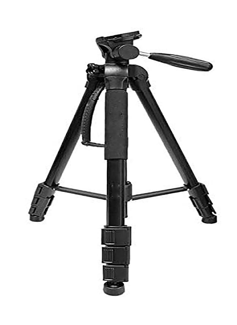 LEDIN - Lightweight Aluminium Tripod Stand Professional Aluminium Tripod for DSLR Camera Video & Photo Tripod stand 360-degree rotation with up-down technology (KP-2234) - Image 1
