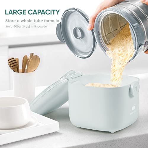 Termichy Milk-Powder Formula Dispenser Container: 14OZ Baby Formula Storage Container for Travel - Portable Formula Holder 400g - Image 4