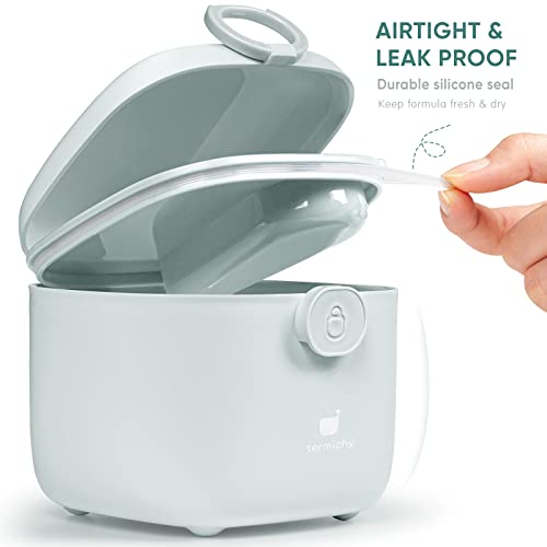 Termichy Milk-Powder Formula Dispenser Container: 14OZ Baby Formula Storage Container for Travel - Portable Formula Holder 400g - Image 3