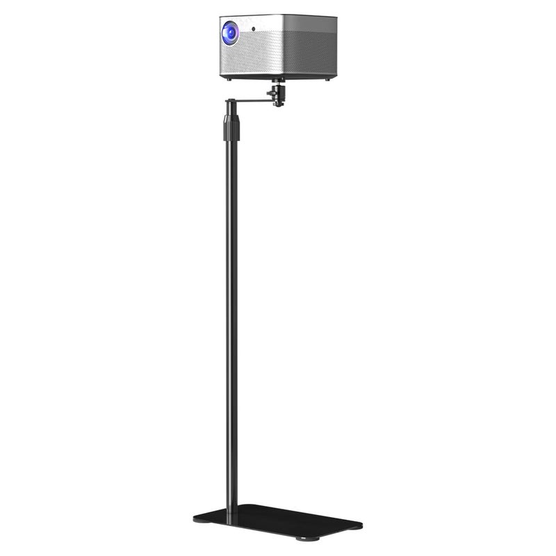 suptek Projector Stand Against Wall Hidden Stand, 360Â°Swivel, Height Adjustable, Mini Projector Mount Bracket, Compatible with Home Office Video Vlog DVR Camera, PR001FP - Image 1