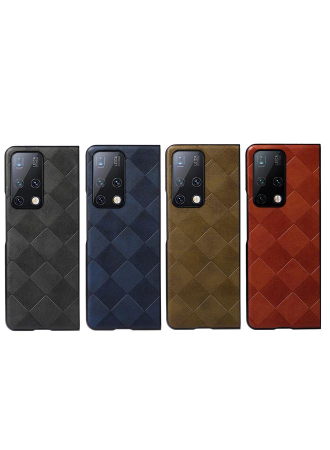 زبون جراب لهاتف Huawei Mate X2 مصنوع من مادة البولي يوريثان المنسوجة - Image 4