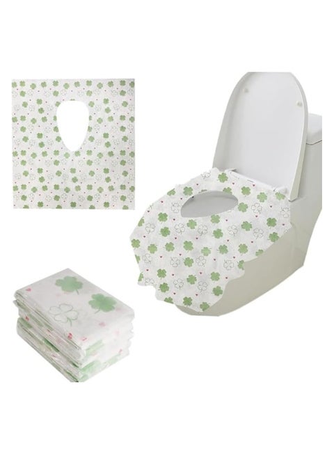 60 Pcs Toilet Seat Cover Set Disposable Potty Seat Cover for Kids Extra Large Paper Individually Wrapped Portable Toilet Training Liners for Kids, Travel, Public Restrooms, Offices (60)