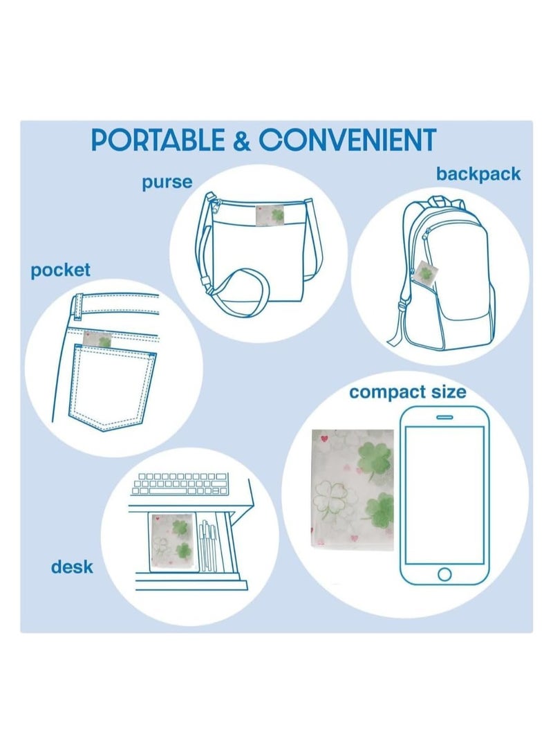60 Pcs Toilet Seat Cover Set Disposable Potty Seat Cover for Kids Extra Large Paper Individually Wrapped Portable Toilet Training Liners for Kids, Travel, Public Restrooms, Offices (60)