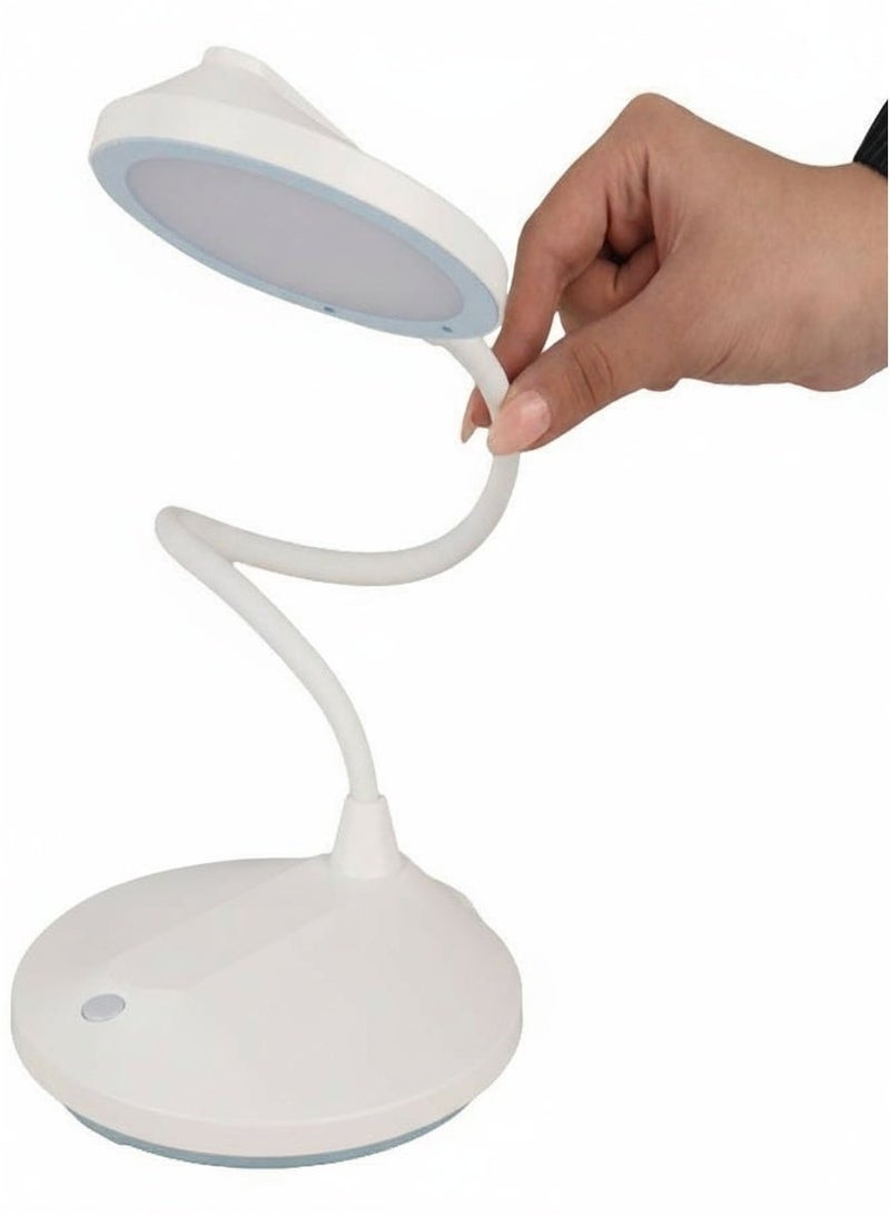 لمبة مكتب LED قابلة لإعادة الشحن بذراع مرنة 360° - Image 5