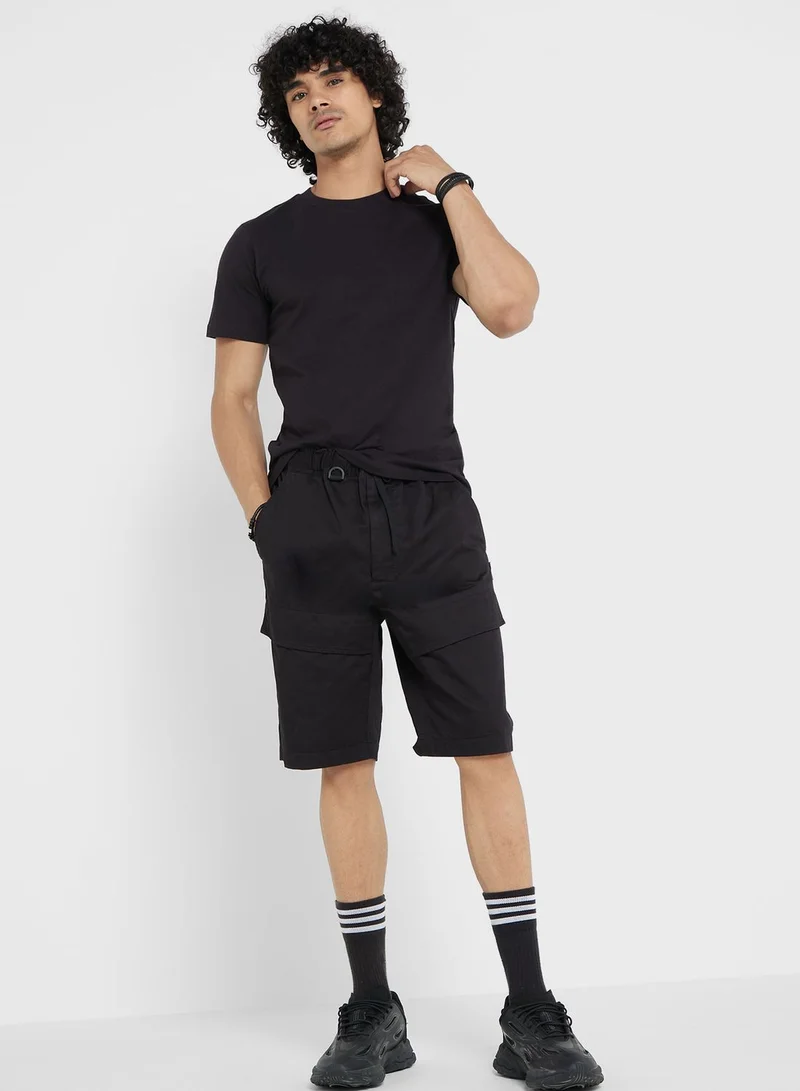 سفنتي فايف Contrast Printed T Shirt