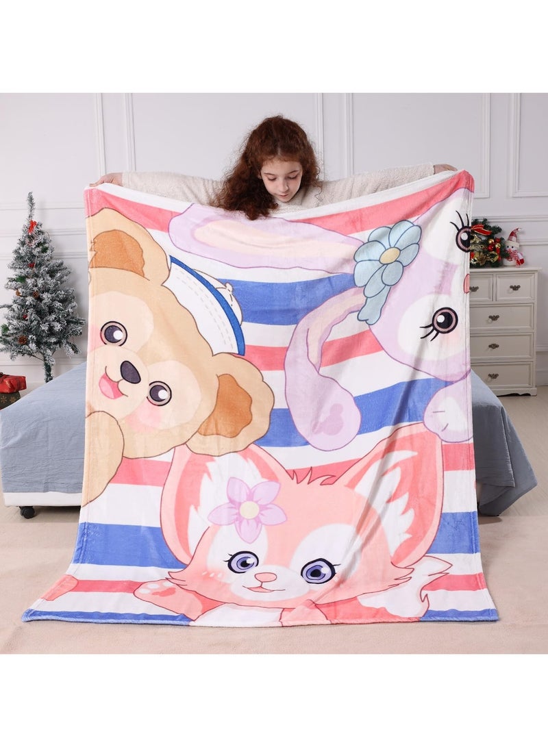 general Kids Flannel Blanket for Indoor and Outdoor Use, Super Soft and Cosy Plush Blanket for Bedroom Sofa Travel Gift Girls Boys - Image 1