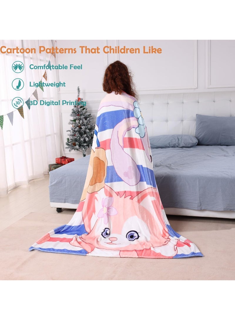 general Kids Flannel Blanket for Indoor and Outdoor Use, Super Soft and Cosy Plush Blanket for Bedroom Sofa Travel Gift Girls Boys - Image 2