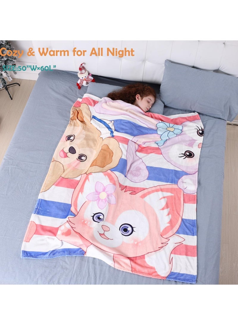 general Kids Flannel Blanket for Indoor and Outdoor Use, Super Soft and Cosy Plush Blanket for Bedroom Sofa Travel Gift Girls Boys - Image 4