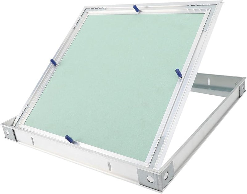 باب دخول مقاس 400 × 400 مم إطار ألومنيوم مقوى بتصميم مخفي للاستخدام المكتبي والتجاري - Image 3