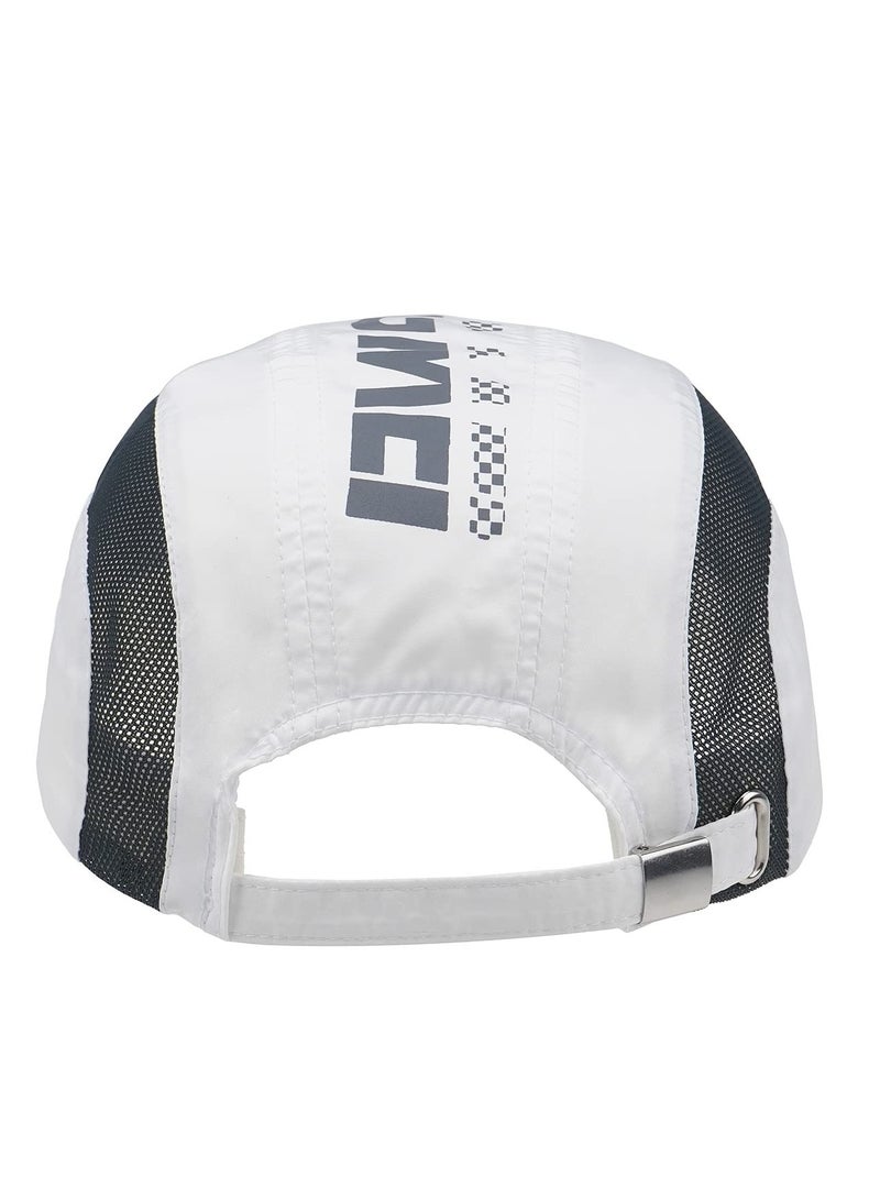 Excefore Quick Drying Baseball Cap, Sun Hats for Men & Women, Mesh Lightweight Protection UV for Outdoor Sports (White) - Image 4