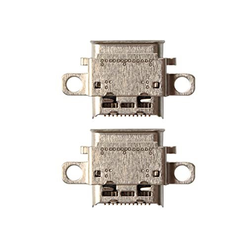 iParto 2 Pack Replacement Type C Port for Nintendo Switch OLED USB C Charging Port Charger Socket Connector Repalcement Repair Kit Accessories for NS OLED - Image 2