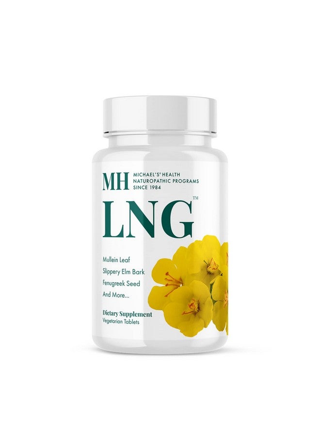 MICHAEL'S Health Naturopathic Programs LNG - 60 Vegetarian Tablets - Herbs for Lung and Respiratory Support - Kosher - 20 Servings - Image 1