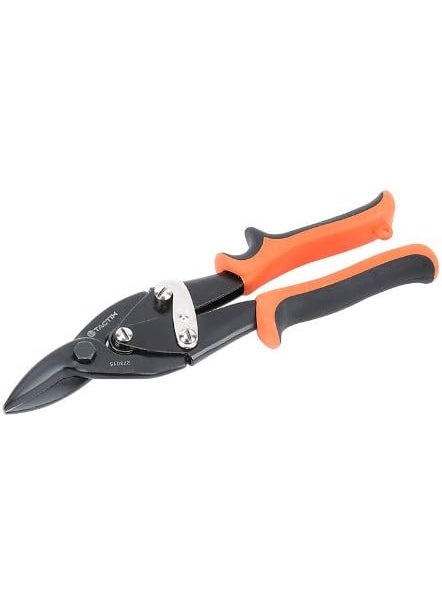 Tactix Tactix 273015 Aviation Scissors Right Cut Tin Snip 10Inch BlackOrange  - Image 3