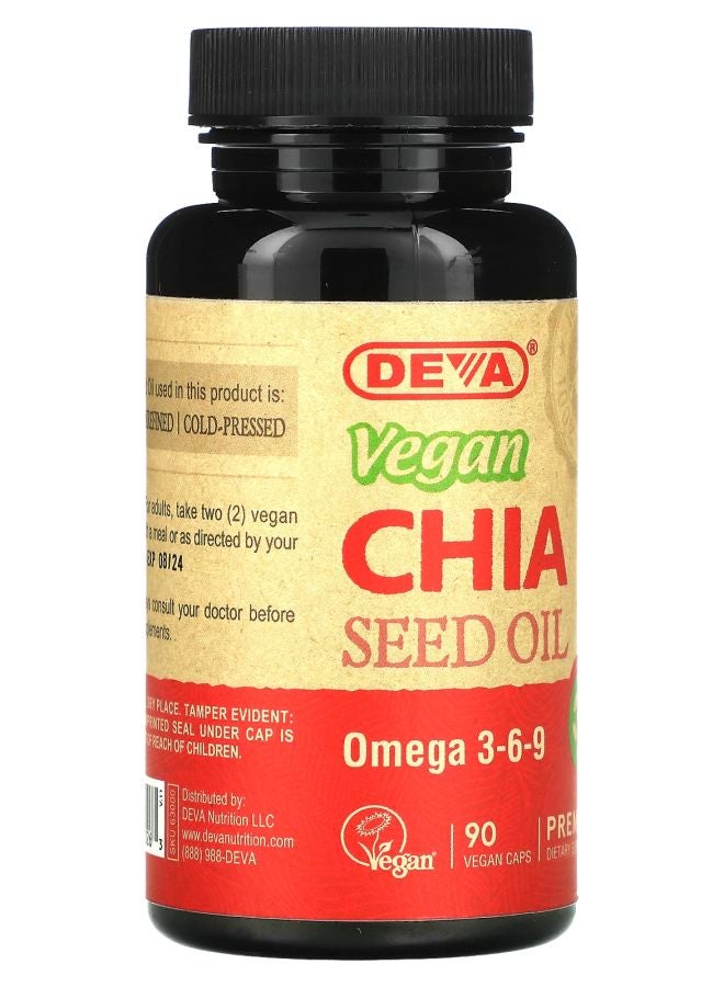 Deva زيت شيا نباتي ممتاز 90 كبسولة نباتية (500 ملغ لكل كبسولة) - Image 2