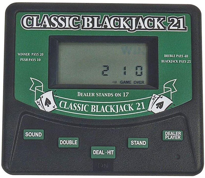 Classic Blackjack 21 Electronic Handheld Game Electronic Games