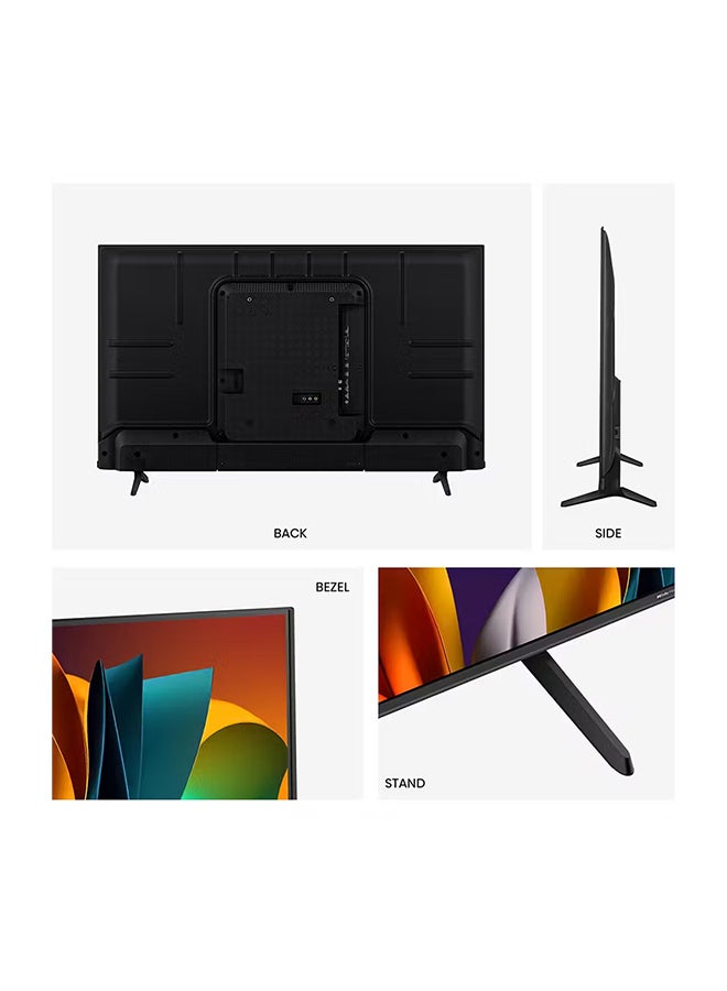 Hisense Renewed - 43 Inch 4K Full Smart TV 43A61N black - Image 3