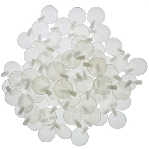 Zelerdo 100 Pack 50mm Toy Squeakers Fit Repair Dog Pet Toys Noise Maker Insert Replacement - Image 1