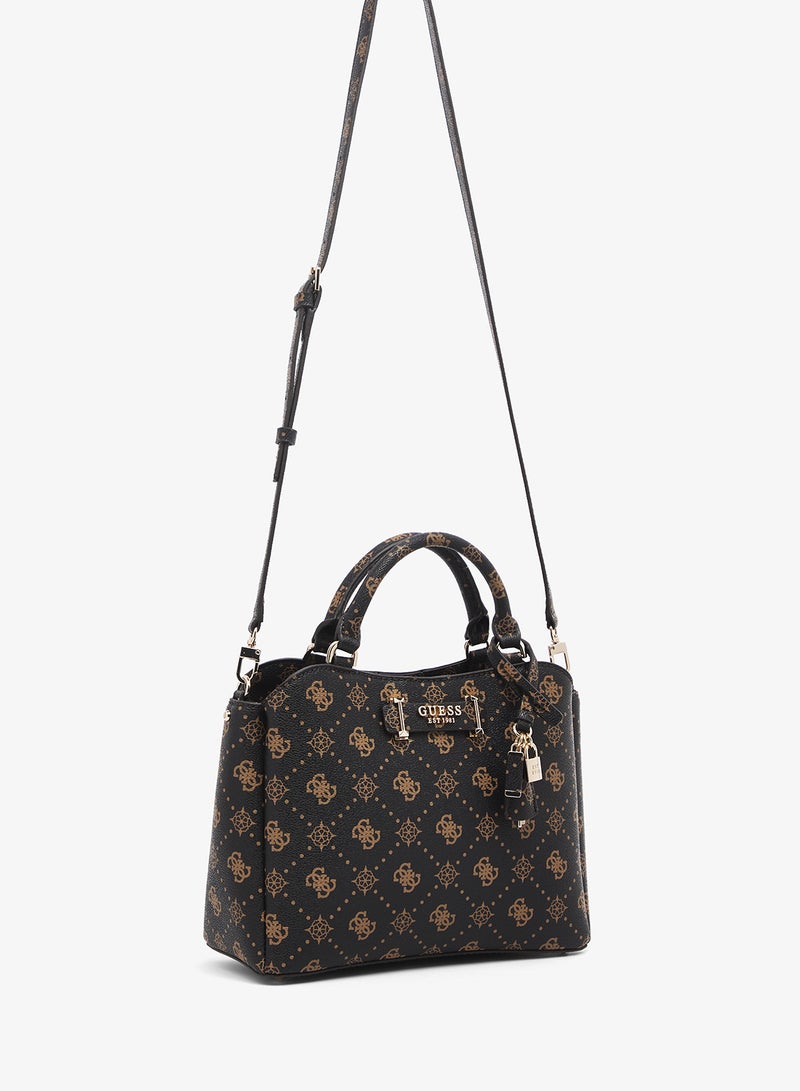 GUESS Silia Girlfriend Satchel Bag - Image 3