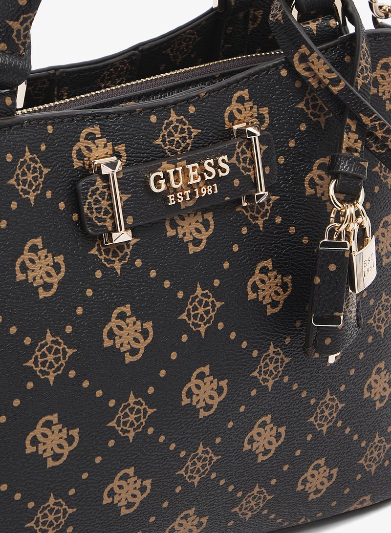 GUESS Silia Girlfriend Satchel Bag - Image 4