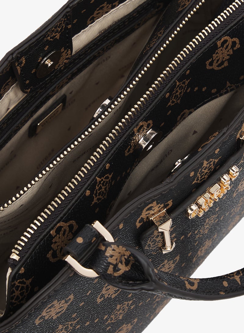 GUESS Silia Girlfriend Satchel Bag - Image 5