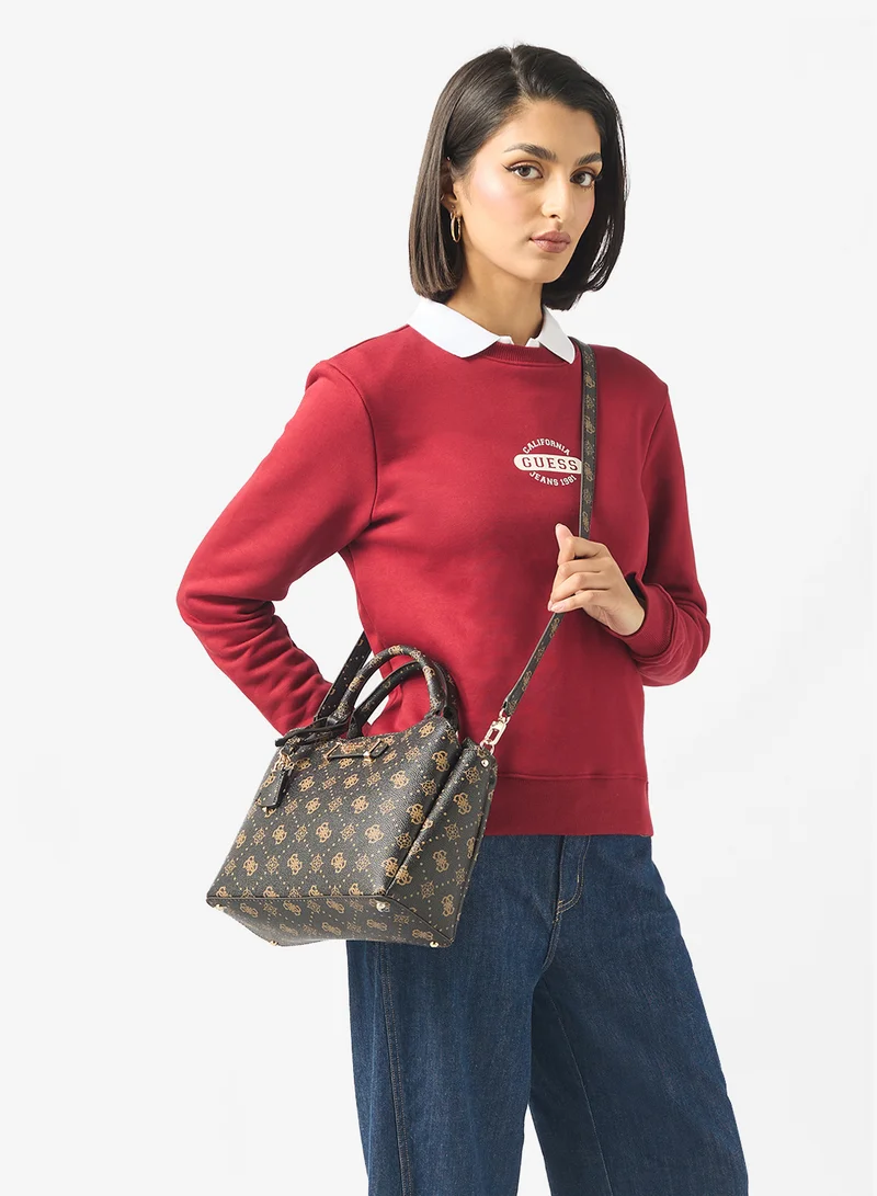 GUESS  Silia Girlfriend Satchel Bag for Women | Best Price UAE