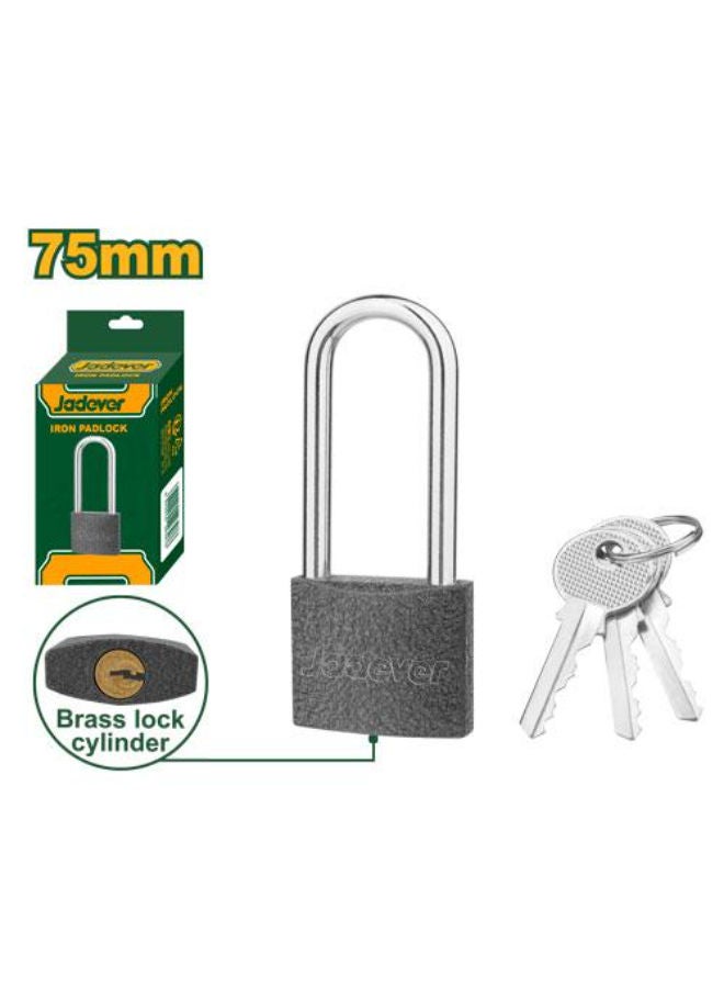 Jadever Long Shackle Iron Padlock Jdpd5575L