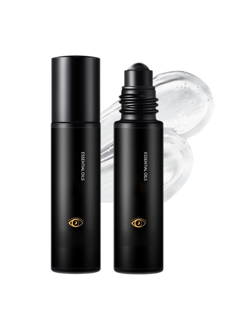 إسينشال أويلز عصا إصلاح العين للرجال تحت الأسطوانة العينية لأكياس العين والدوائر المظلمة - عصا التبريد تهيدرات وتخزين 0.34 أوقية فلورية. - Image 1