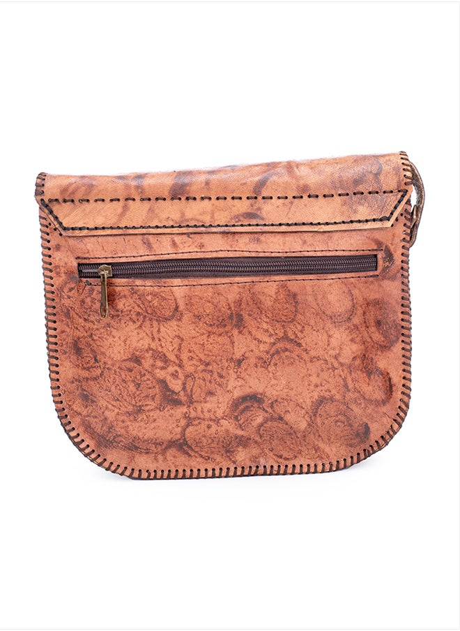 Sheer Fashionable Leather Crossbody Bag  - Image 4