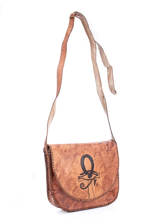 Sheer Fashionable Leather Crossbody Bag  - Image 3