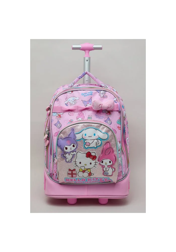 R&b Hello Kitty & Friends Print 20" Trolley Backpack