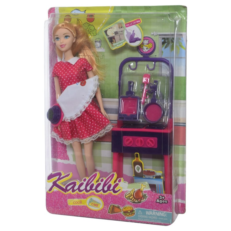 الدمية كايبيبي مع المطبخ و الأكسسوارات - BLD131 - Image 2