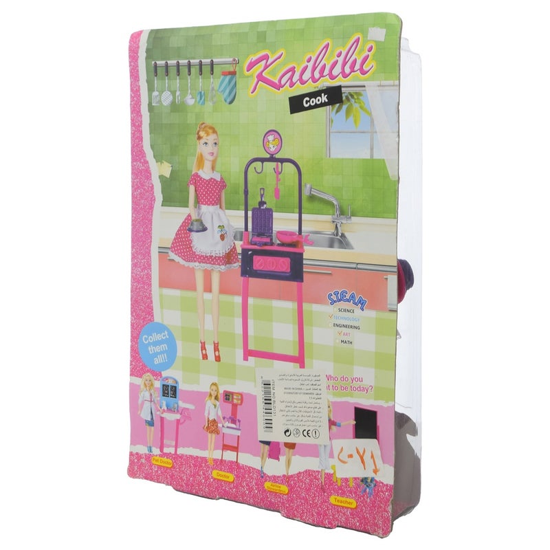 الدمية كايبيبي مع المطبخ و الأكسسوارات - BLD131 - Image 1