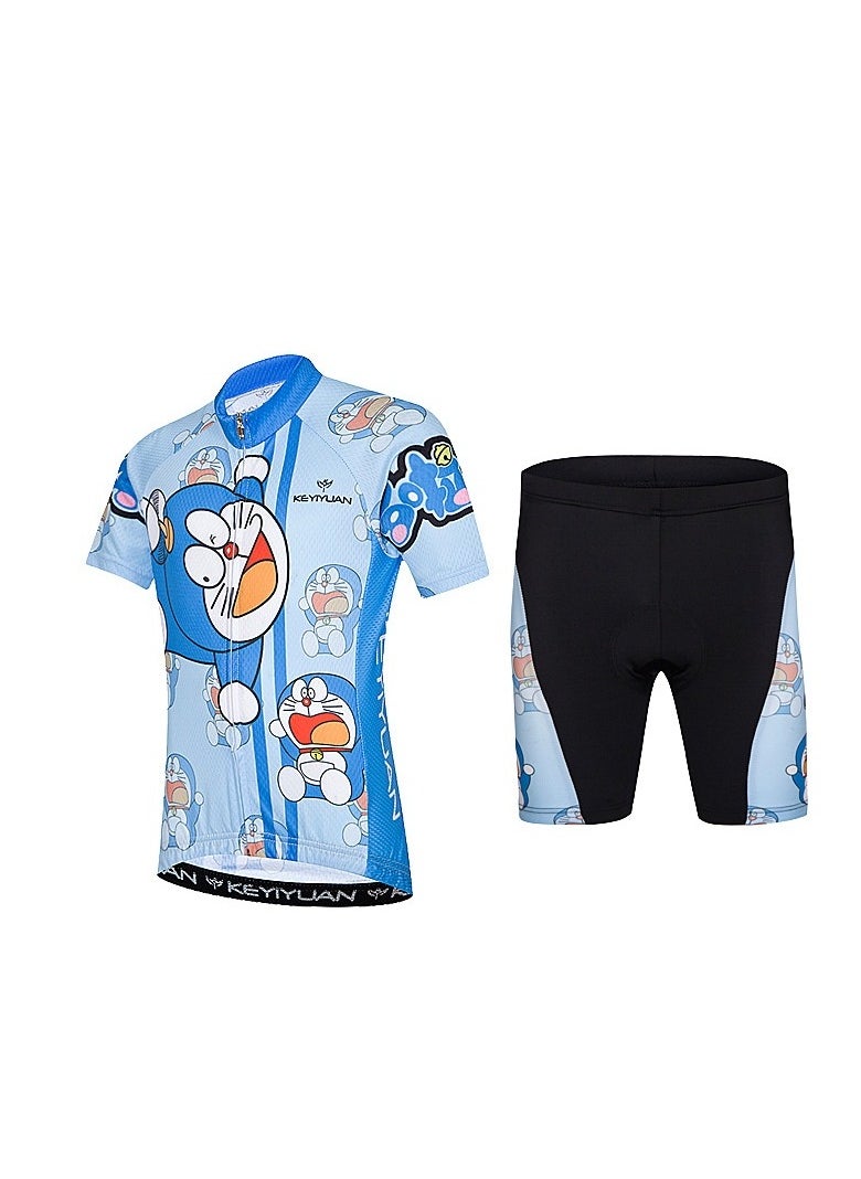 KUYING GR New Summer Outdoor Sunscreen Moisture Absorption Quick Drying Bicycle Women's Cycling Clothing Set  - Image 1