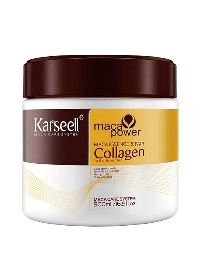 Karseell - Hair Repair Mask Conditioning Collagen Keratin Detox Damage 500 ML - Image 1