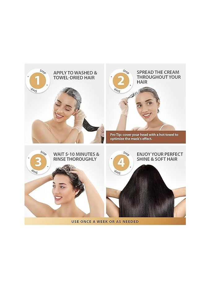 Karseell - Hair Repair Mask Conditioning Collagen Keratin Detox Damage 500 ML - Image 1