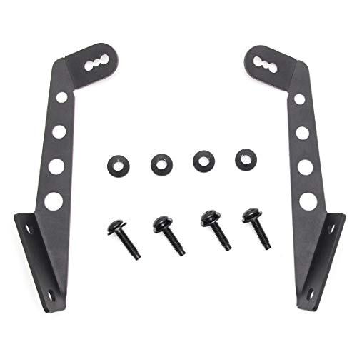 KMFCDAE for Jeep JL Hood Light Bar Mount 32 inch LED Light Bar Mounting Bracket fit for Jeep Wrangler JL Gladiator JT 2018 2019 2020 2021 2022 2023 - Image 3
