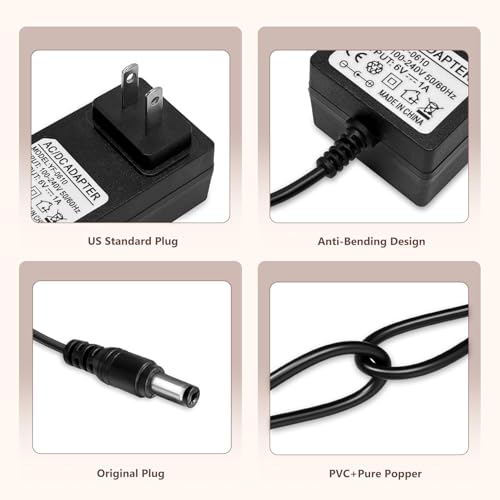 LITTLE PUP Kids Ride On Car Battery Charger, 12V/1A Auto-Cut Off Power Adapter, Electric Toy Vehicle Accessories - Image 5